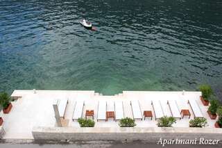 Апартаменты Apartments Rozer Котор Апартаменты с 1 спальней, балконом и видом на море (для 3 взрослых)-1